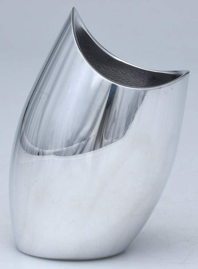Rainbow (Metal, Hollowware) Open Sugar Bowl by Nambe-1