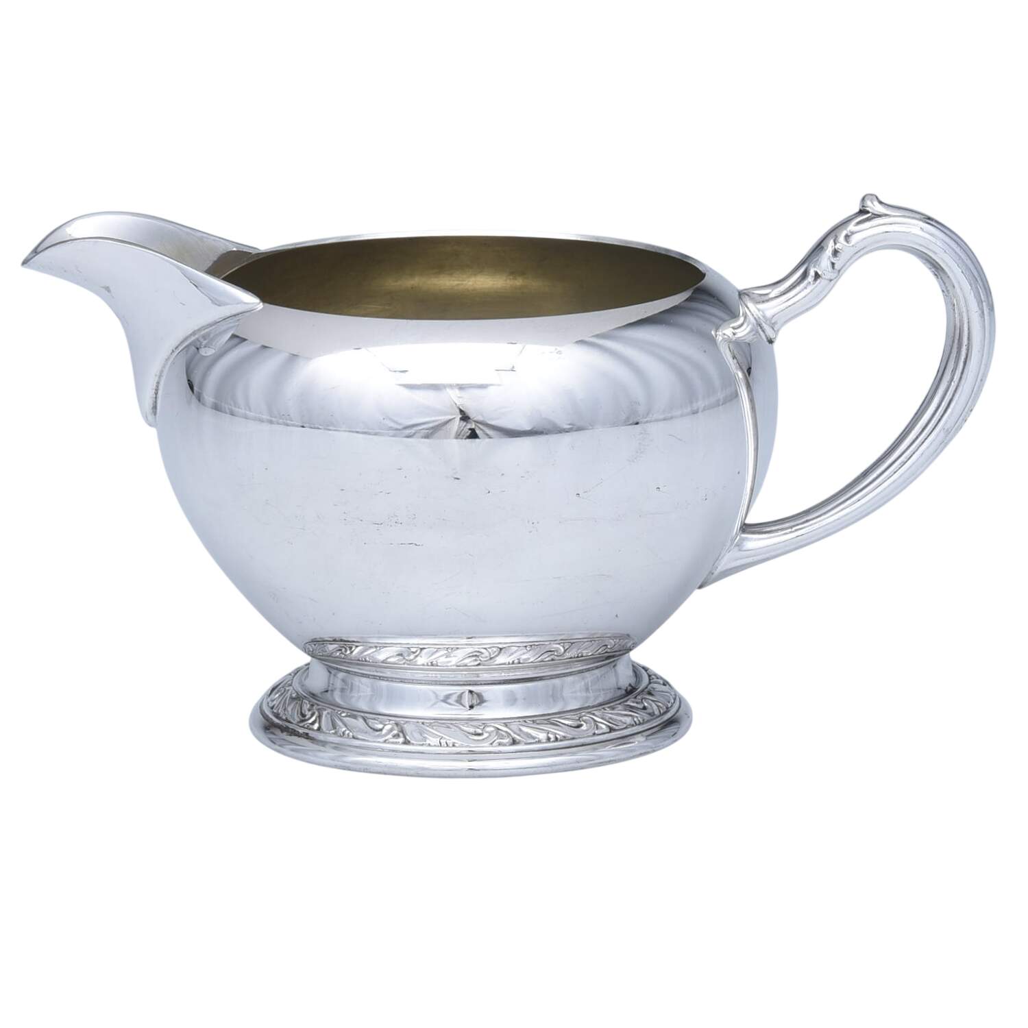 Briarcliff (Silverplate, Hollowware) Creamer by Oneida Silver-1