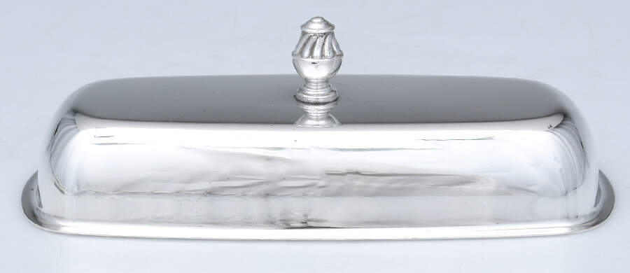 Henley (Silverplate, Hollowware) Lid for 1/4 Pound Butter by Oneida Silver-1