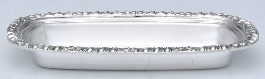 Henley (Silverplate, Hollowware) 1/4 Pound Butter No Lid by Oneida Silver-1