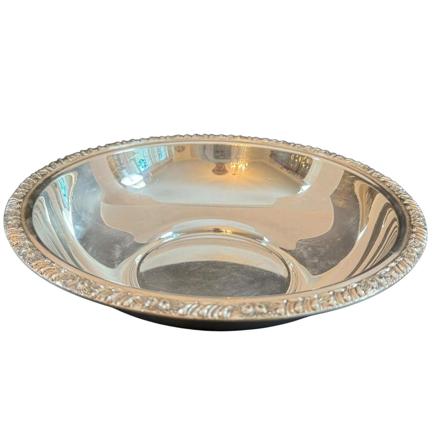 Henley (Silverplate, Hollowware) 10" Round Vegetable Bowl by Oneida Silver-1