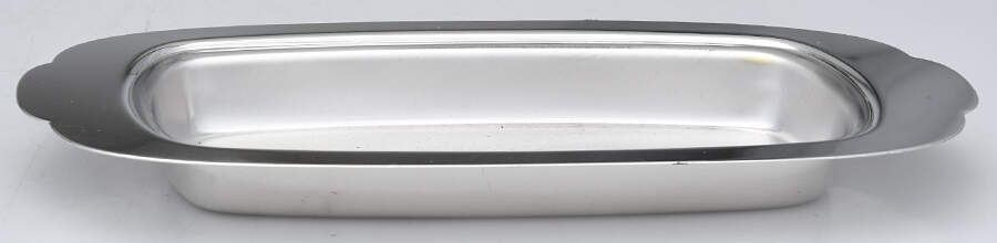 Silverplate Hollowware 1/4 Lb Butter W/No Lid by Oneida Silver-1