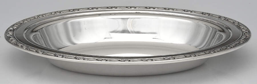 Park Lane (Silverplate, Hollowware) Double Vegetable Bowl-No Lid by Oneida Silver-1