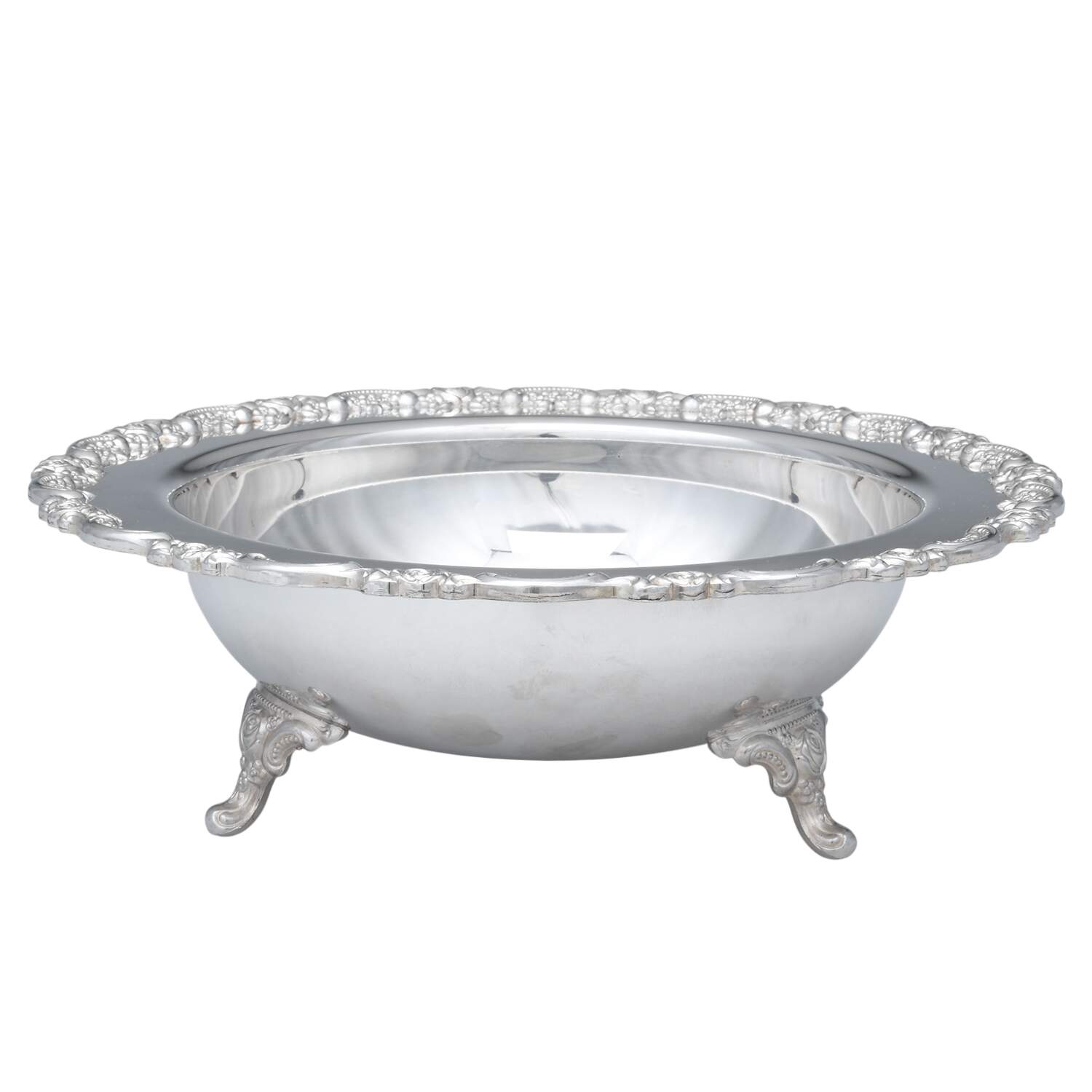 Du Maurier (Silverplate, Hollowware) 2 Qt Round Casserole No Lid by Oneida Silver-1