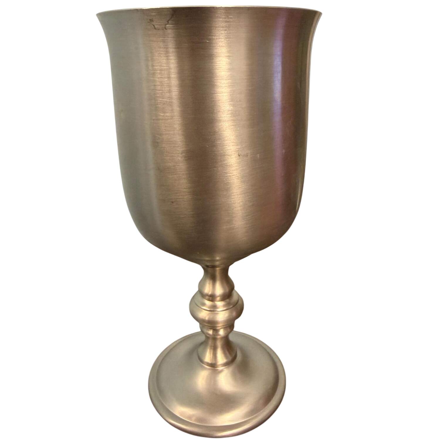 OHS395 (Pewter, Hollowware) Water Goblet by Oneida Silver-1