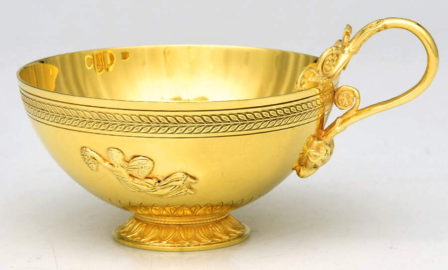 Empire (Gold Vermeil Hollowware) Footed Cup Only by Odiot-1