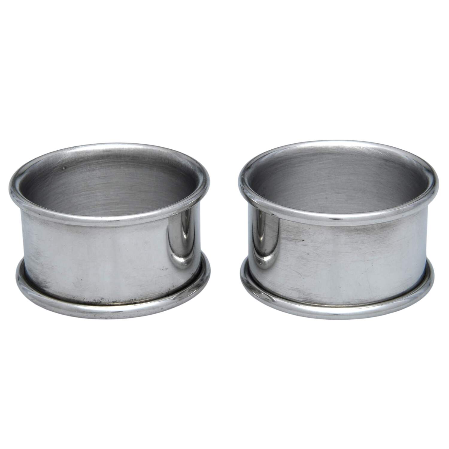 Pewter Hollowware Napkin Ring - Set of 2 by Preisner-1