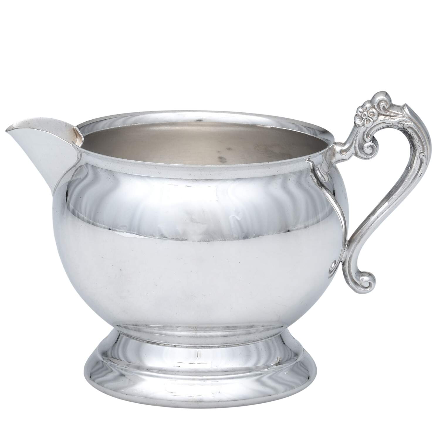 P51 (Silverplate, Hollowware) Creamer by Pilgrim Silver-1