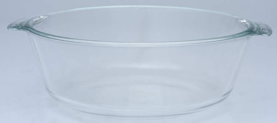818 (Silverplate, Hollowware) 3 Quart Round Casserole Liner by Poole Silver -1