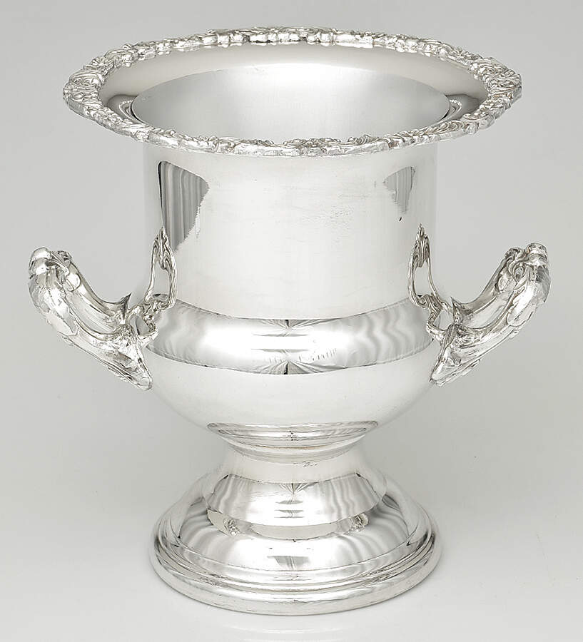 P705 (Silverplate, Hollowware) Champagne/Wine Cooler by Pilgrim Silver-1