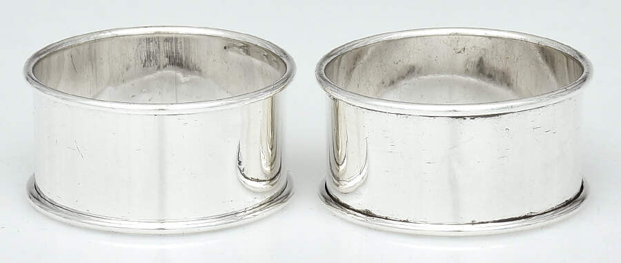 Sterling Hollowware Napkin Ring - Set of 2 by Reed & Barton-1