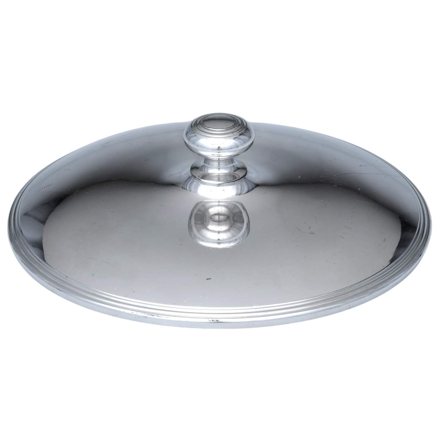 Silverplate Hollowware Individual Casserole Lid by Reed & Barton-1
