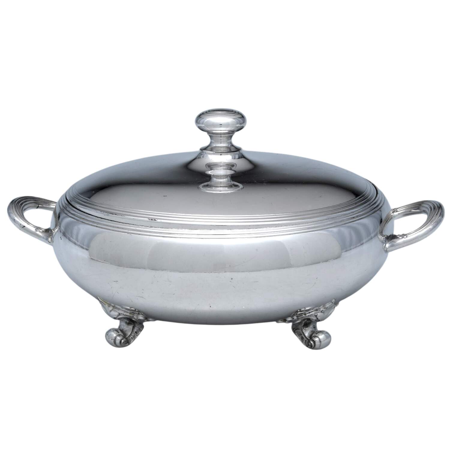 Silverplate Hollowware Individual Casserole & Lid by Reed & Barton-1