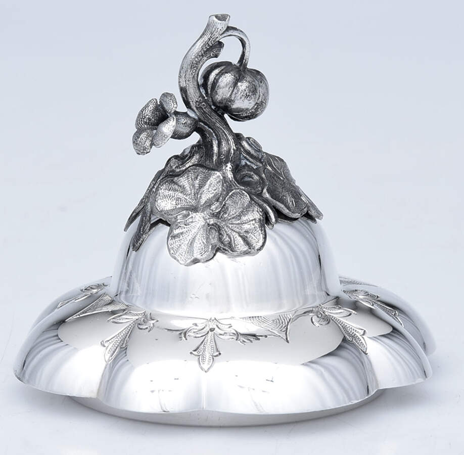 The Winthrop (Chased, Silverplate) Lid for Sugar Bowl by Reed & Barton-1