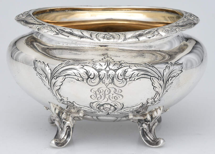 Burgundy (Sterling, Hollowware)  Waste Bowl by Reed & Barton-1
