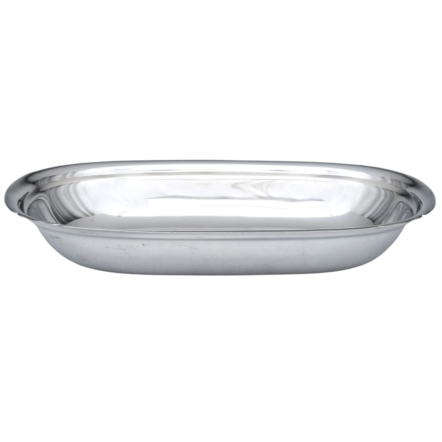 Mayflower (Silverplate, Hollowware) Double Vegetable Bowl-No Lid by Reed & Barton-1