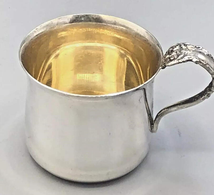 French Renaissance (Sterling, 1941, Hollowware) Baby Cup by Reed & Barton-1