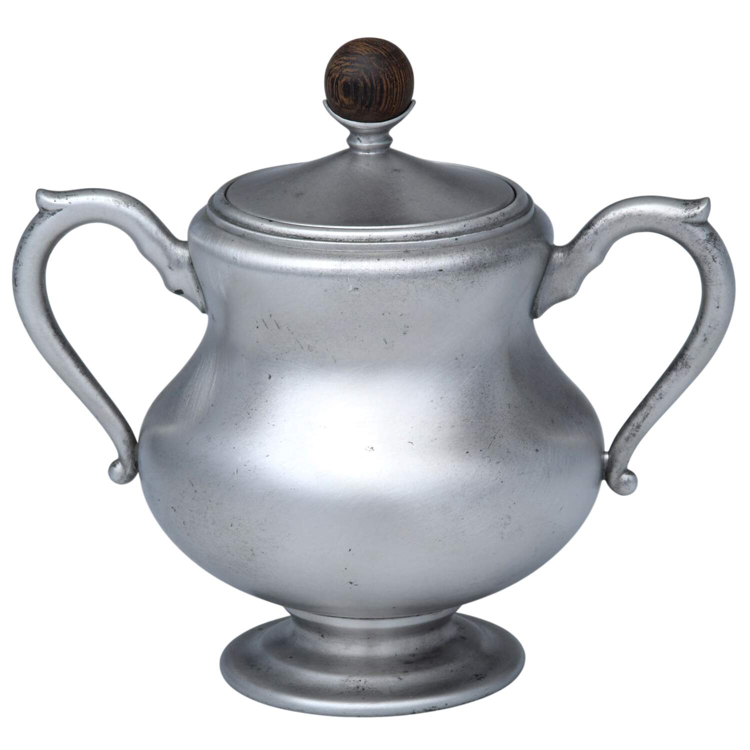 RHL1 (Pewter, Hollowware) Sugar Bowl with Lid by Royal Holland-1