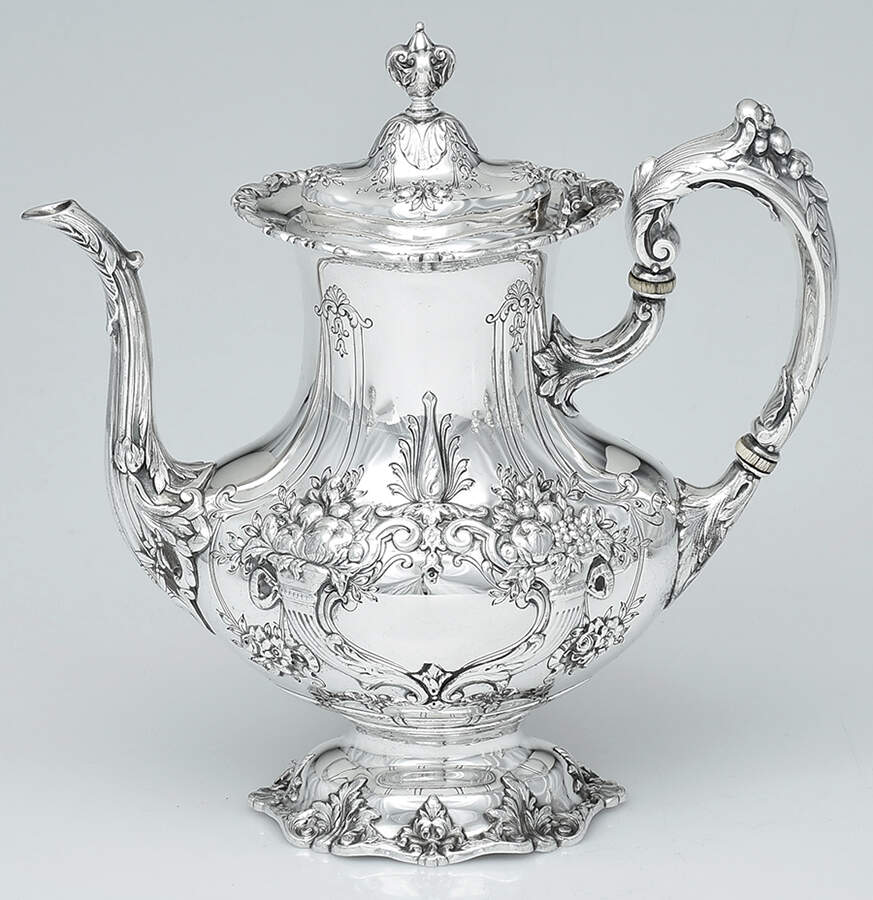 Francis I (Sterling, Hollowware, Reed&Barton, Dates) Coffee Pot by Reed & Barton-1