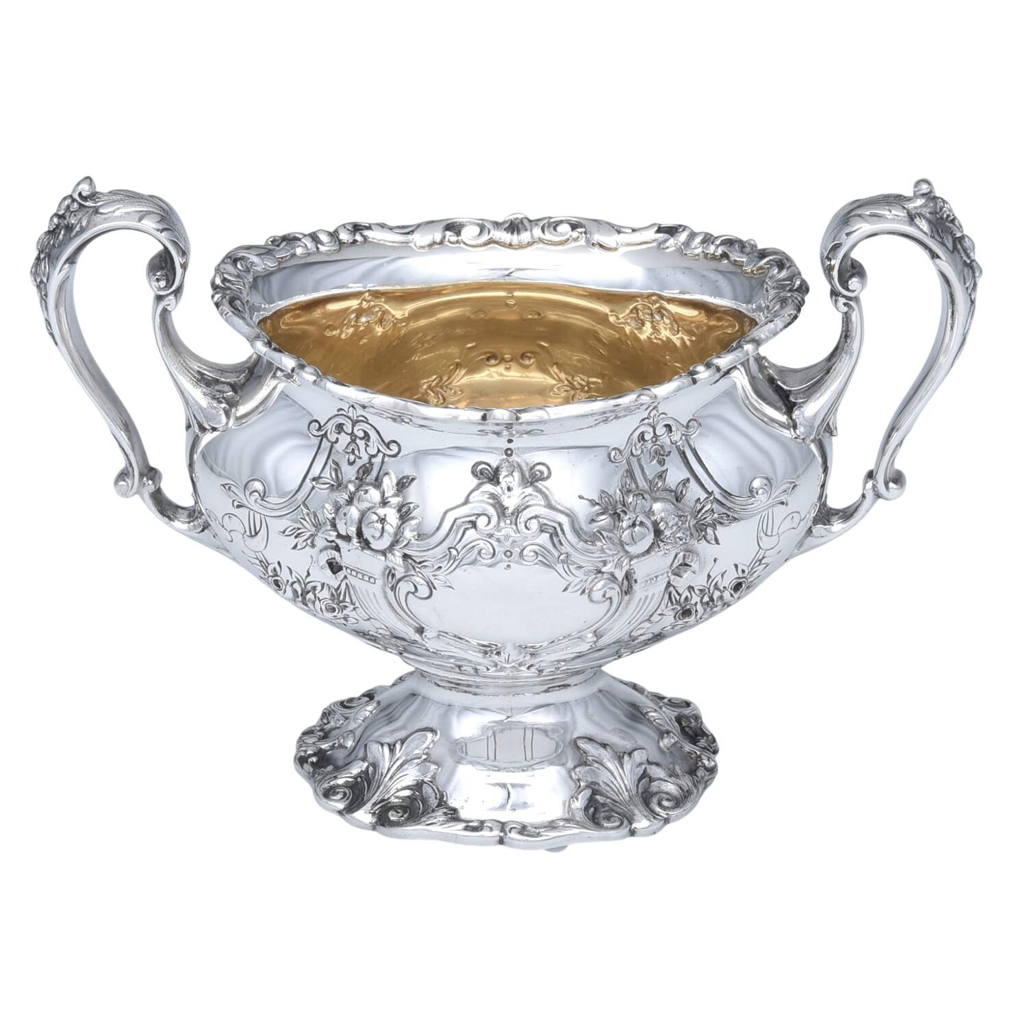Francis I (Sterling, Hollowware, No Dates) Mini Open Sugar Bowl by Reed & Barton-1