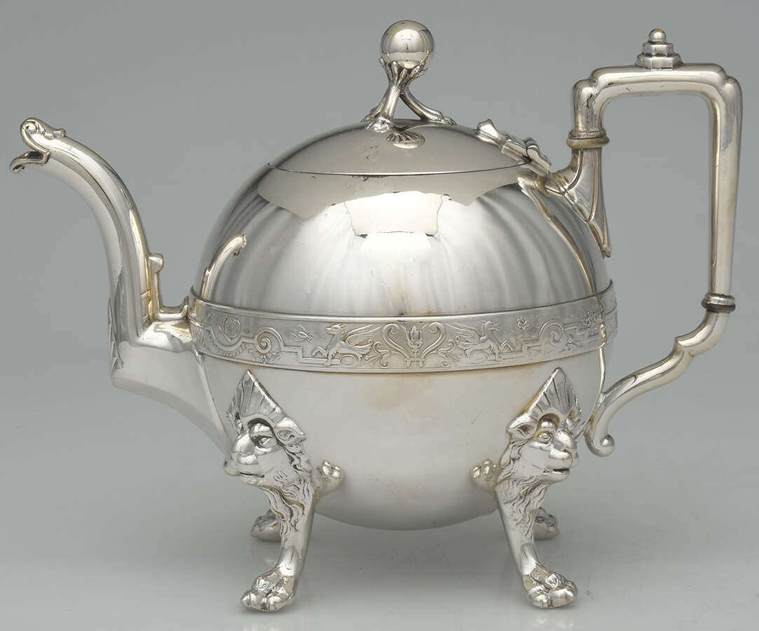 2210 (Silverplate, Hollowware) Teapot by Reed & Barton-1