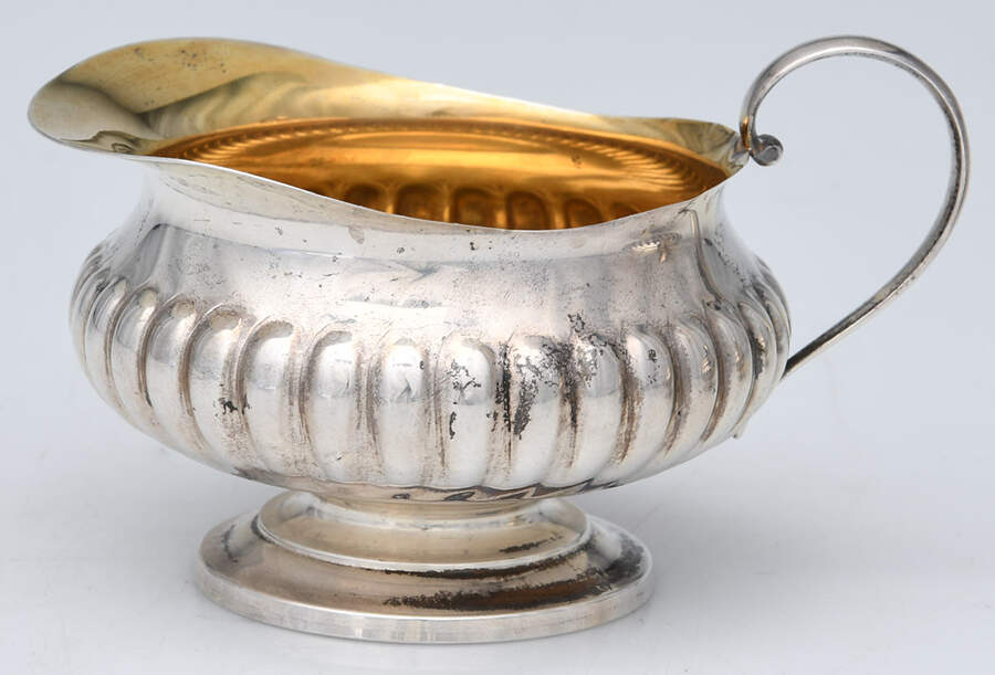 X394 (Sterling, Hollowware) Mini Creamer by Reed & Barton-1