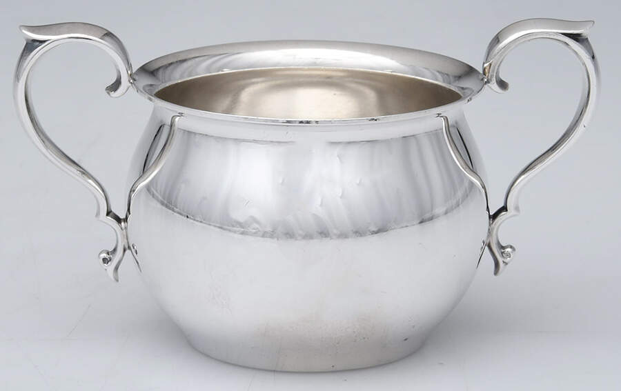965 (Silverplate, Hollowware) Mini Open Sugar Bowl by Reed & Barton-1