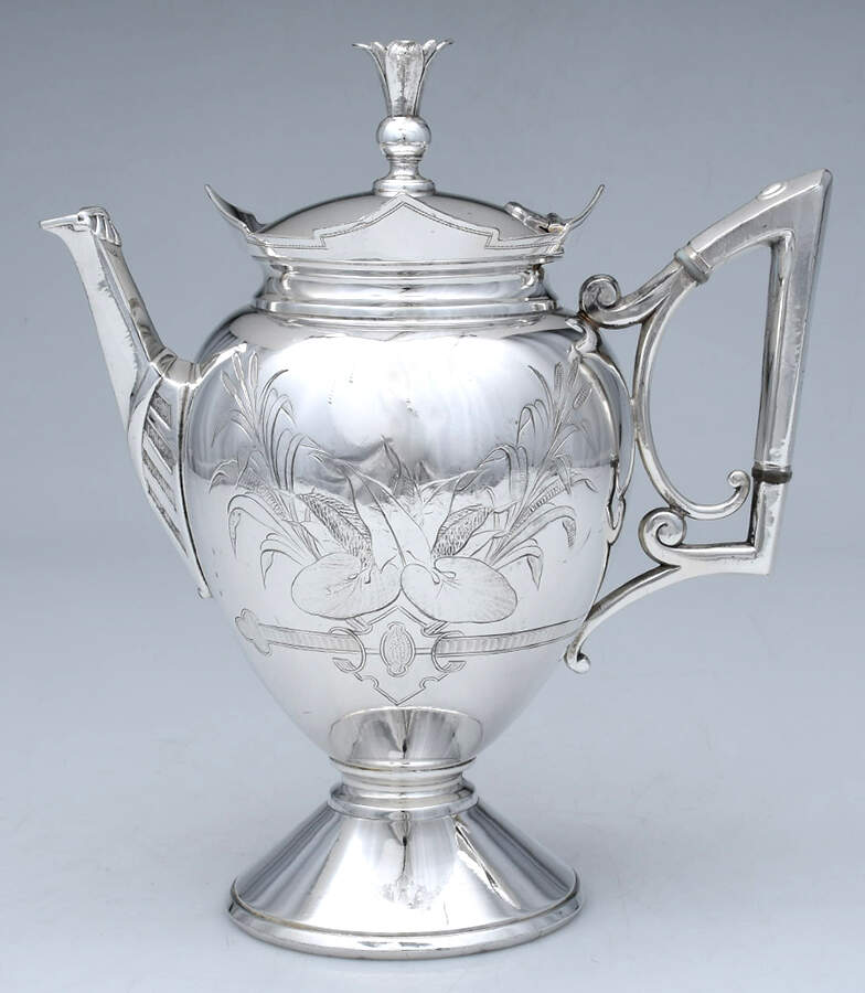 1882 (Silverplate, Hollowware) Teapot by Rogers Smith-1