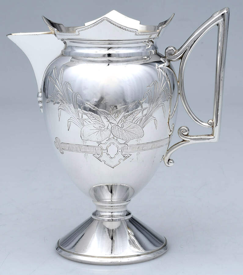 1882 (Silverplate, Hollowware) Creamer by Rogers Smith-1