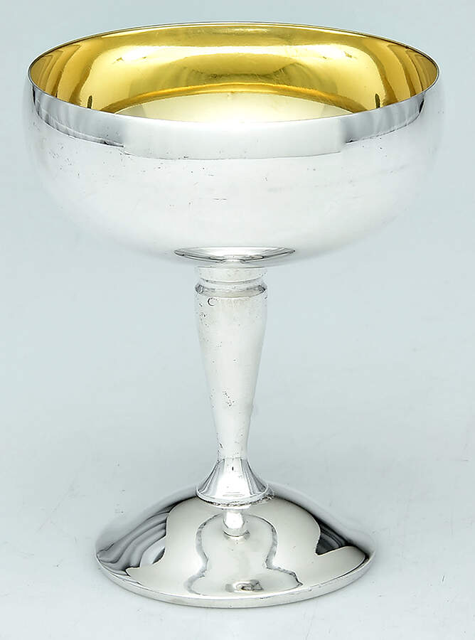 R3O2 (Silverplate, Hollowware) Champagne/Sherbet by Roma-Spain-1