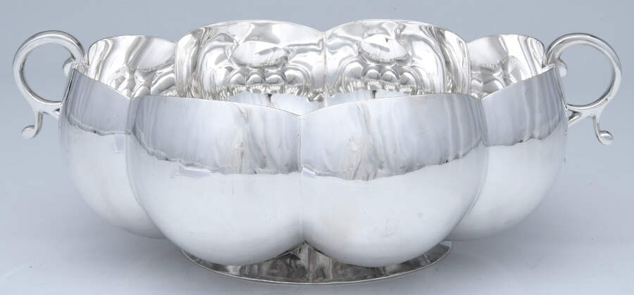 Sterling Hollowware 10" Round Footed Centerpiece by Sanborns (Mexico)-1