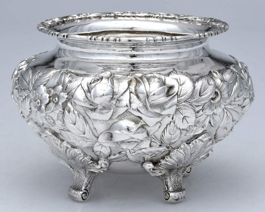 Baltimore Rose (Sterling, Hollowware) Waste Bowl by Schofield-1