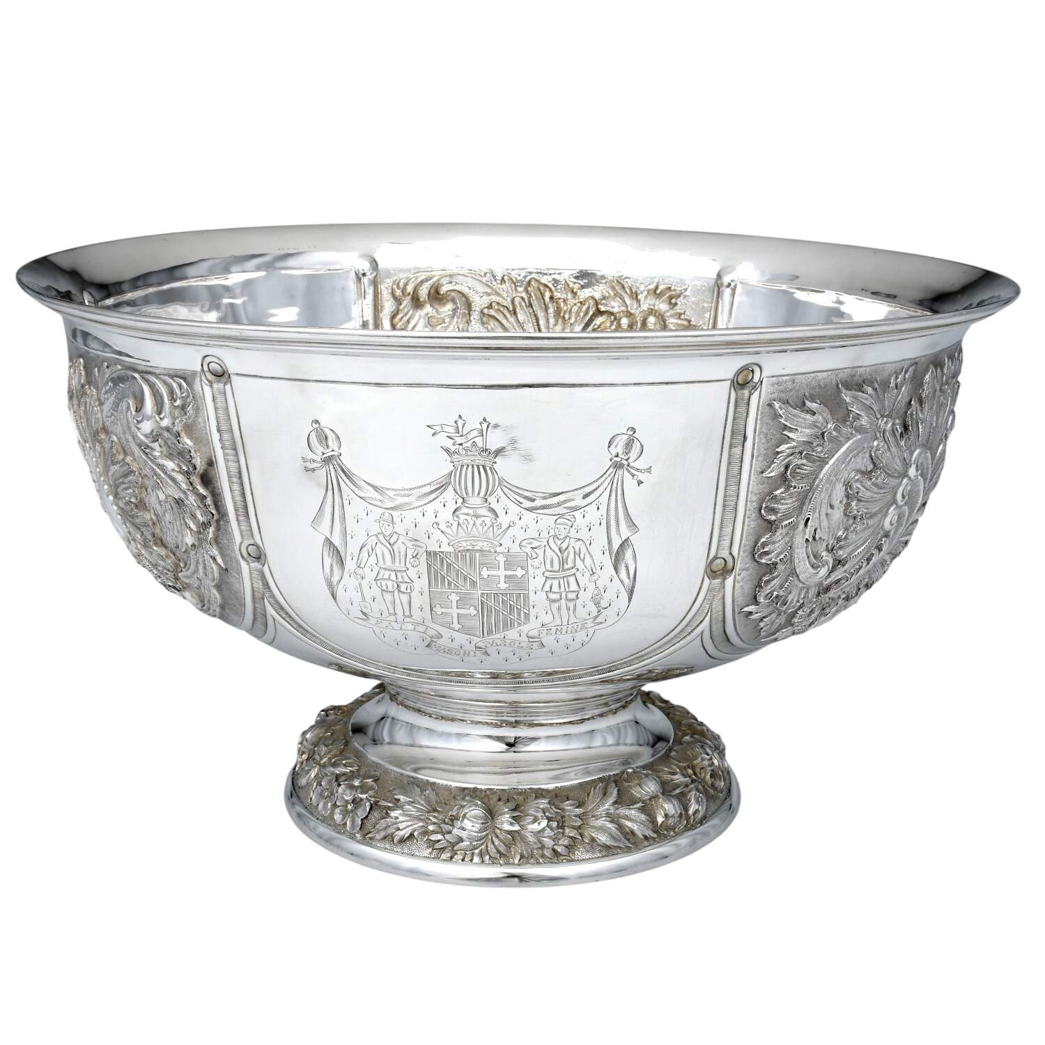 Baltimore Rose (Sterling, Hollowware) Presentation Trophy/Punch Bowl by Schofield-1