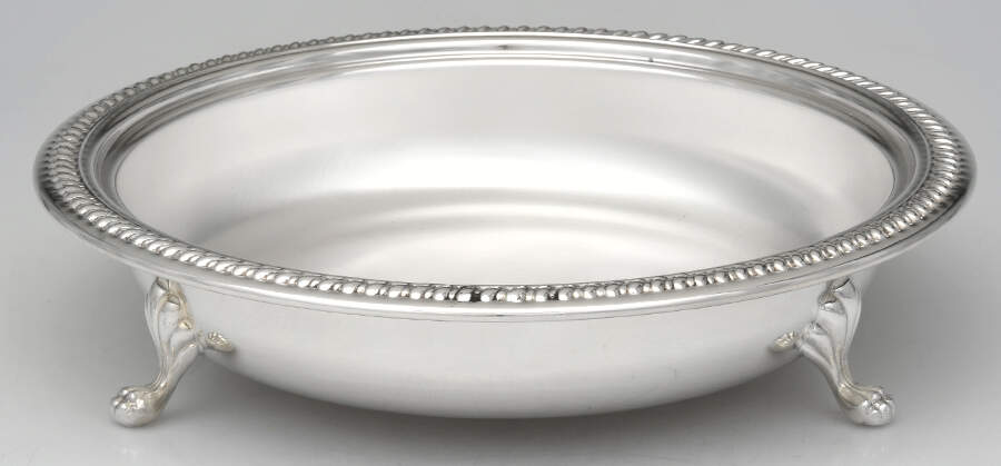 Silverplate Hollowware Round Covered Vegetable No Lid by Sheffield Silver Co (USA)-1