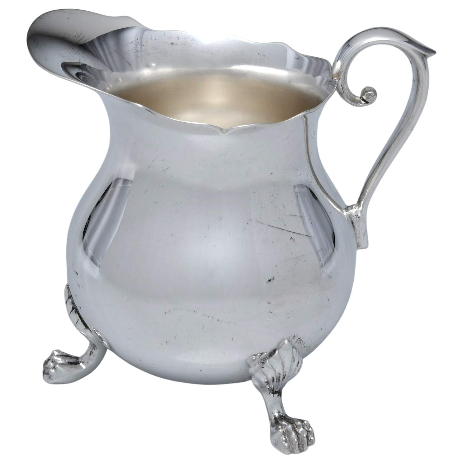Silverplate Hollowware Creamer by Sheffield Silver Co (USA)-1