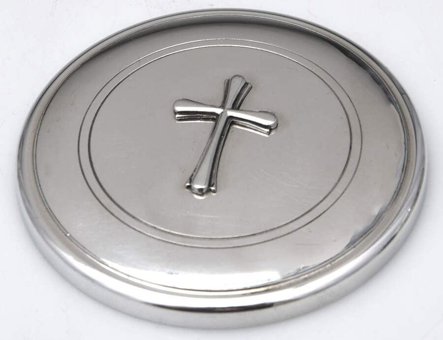 Southern Craftsman (Pewter, Hollowware) Lid for Baby Jewelry Box by Salisbury Inc-1