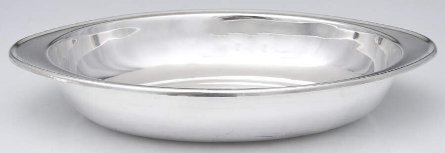 Sdn30 (Silverplate, Hollowware) 13" Double Oval Vegetable No Lid by Sheridan Silver Co-1