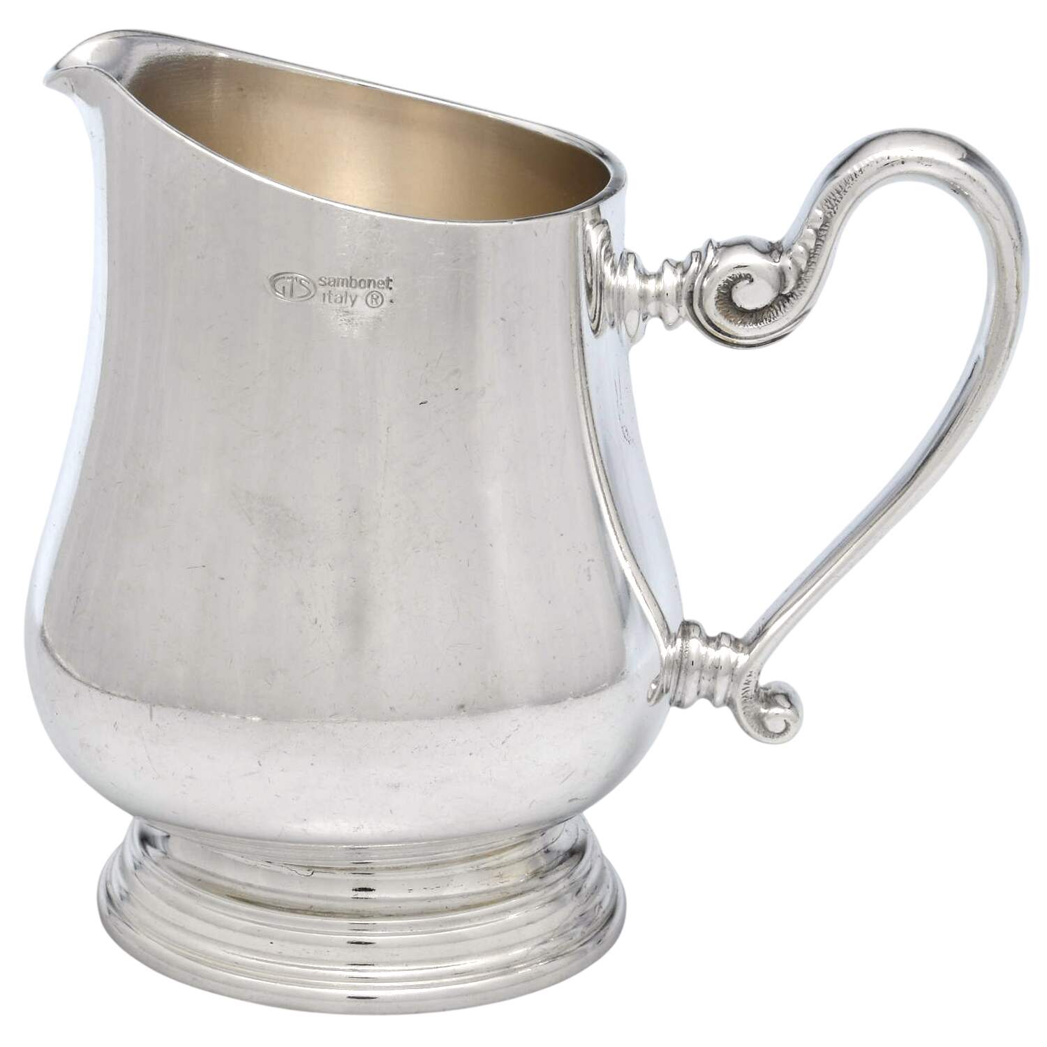 Contour (Silverplate, Hollowware) Creamer by Sambonet-1