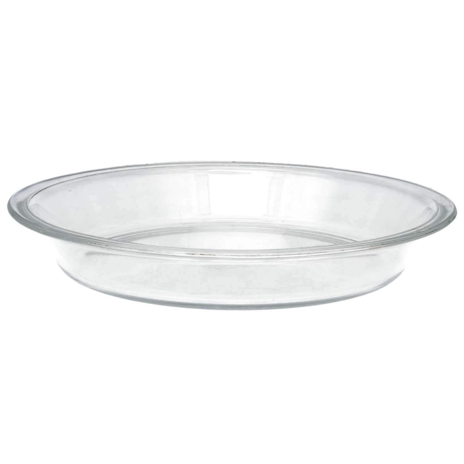 Old Master(Silverplate, Holloware, Scroll Edge) Glass Liner for Footed Pie Plate by Towle Silver-1