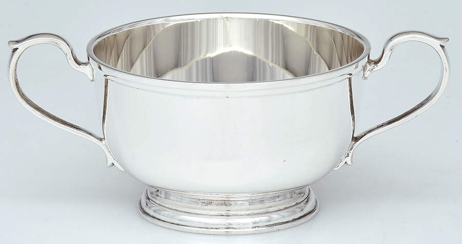 Queen Anne (Sterling, 1870, Hollowware) Sugar Bowl No Lid by Tiffany & CO SILVER-1