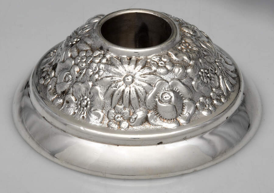 Contessina (Silverplate, Hollowware) Plated Console Candleholder by Towle Silver-1