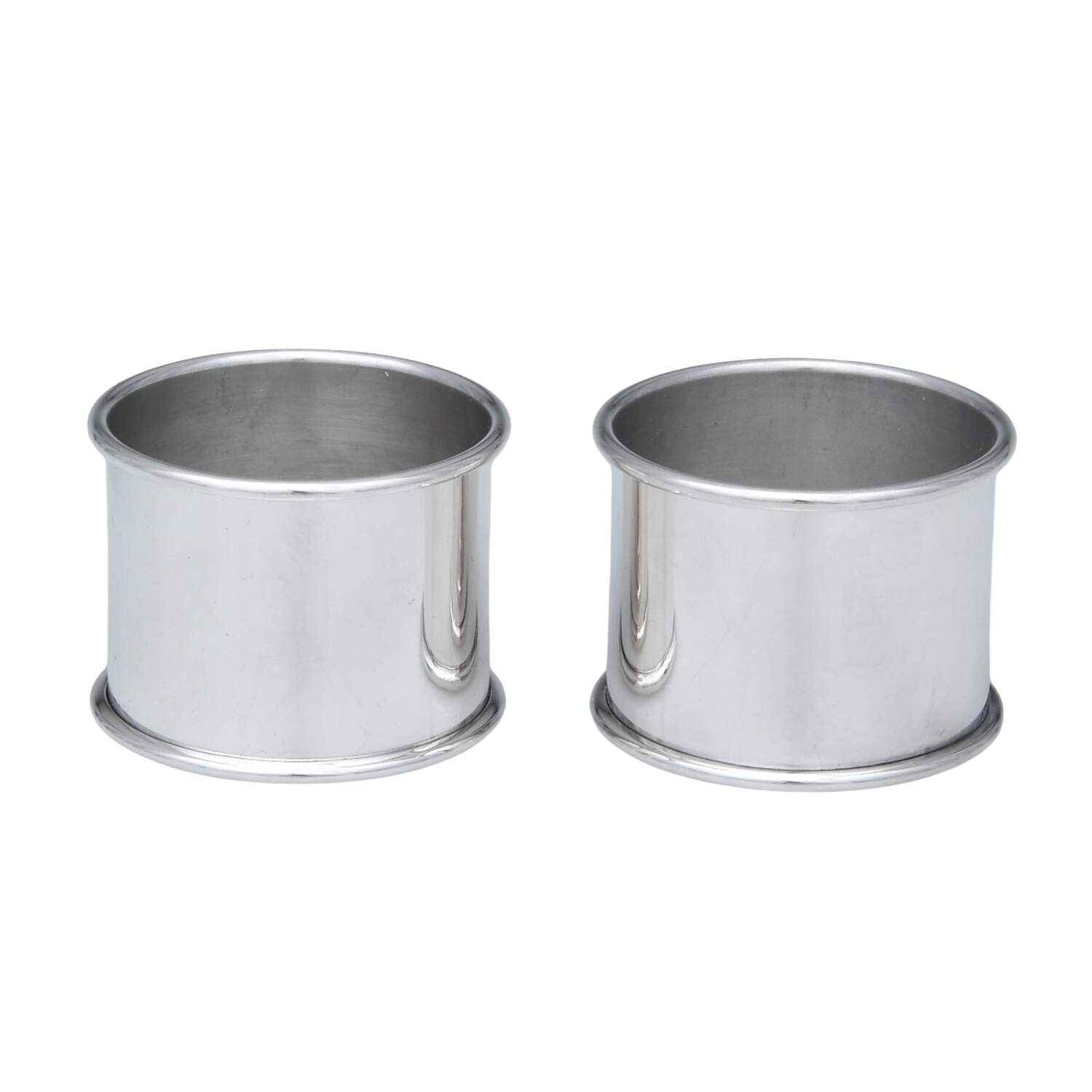 Craftsman (Sterling, 1932, Hollowware) Napkin Ring - Set of 2 by Towle Silver-1