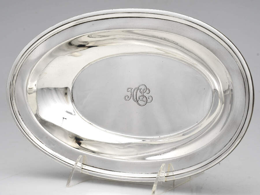 Hamilton (Sterling, Hollowware) 10" Bread Tray by Tiffany & CO SILVER-1