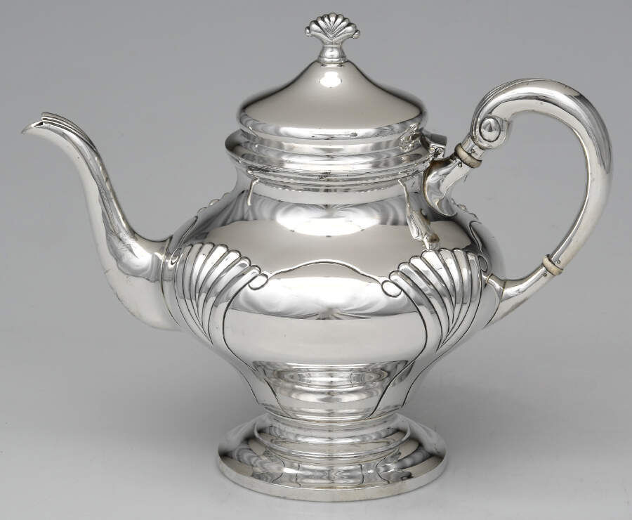 Onslow (Sterling, Hollowware) Teapot by Tuttle-1