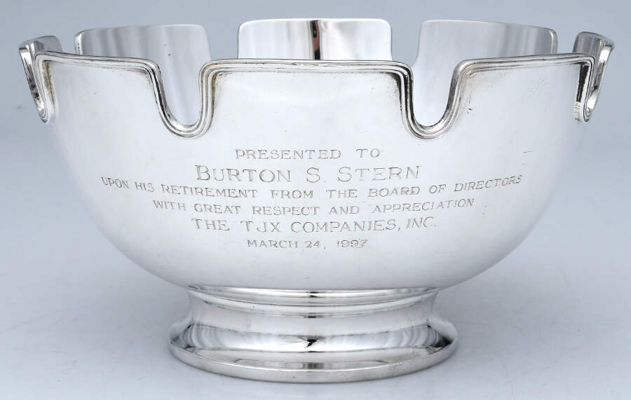 23881 (Sterling, Hollowware) 9" Monteith Bowl by Tiffany & CO SILVER-3