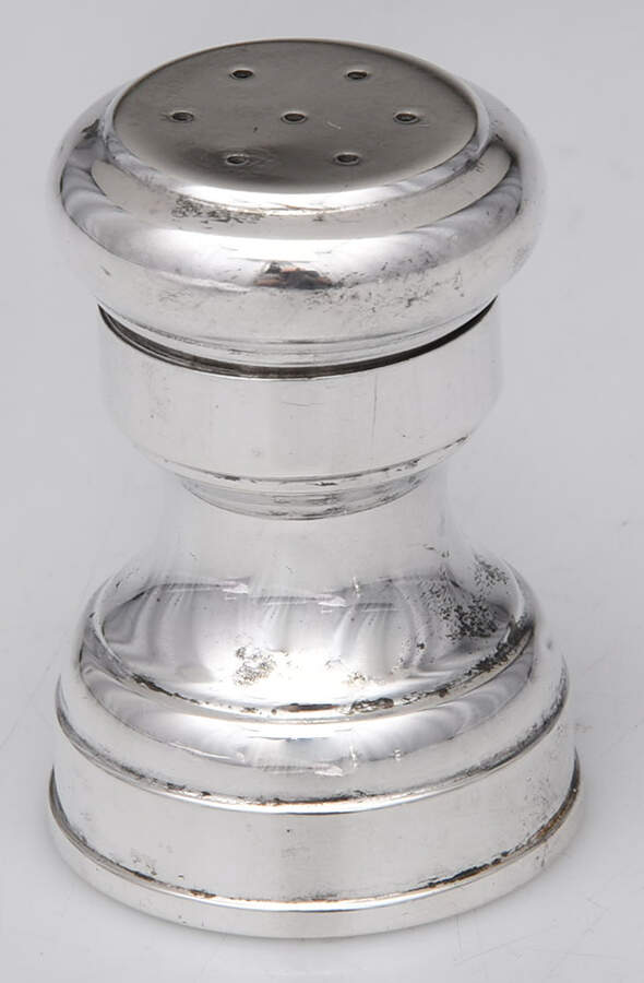 7 (Sterling, Hollowware) Weighted Salt Shaker by Tiffany & CO SILVER-1