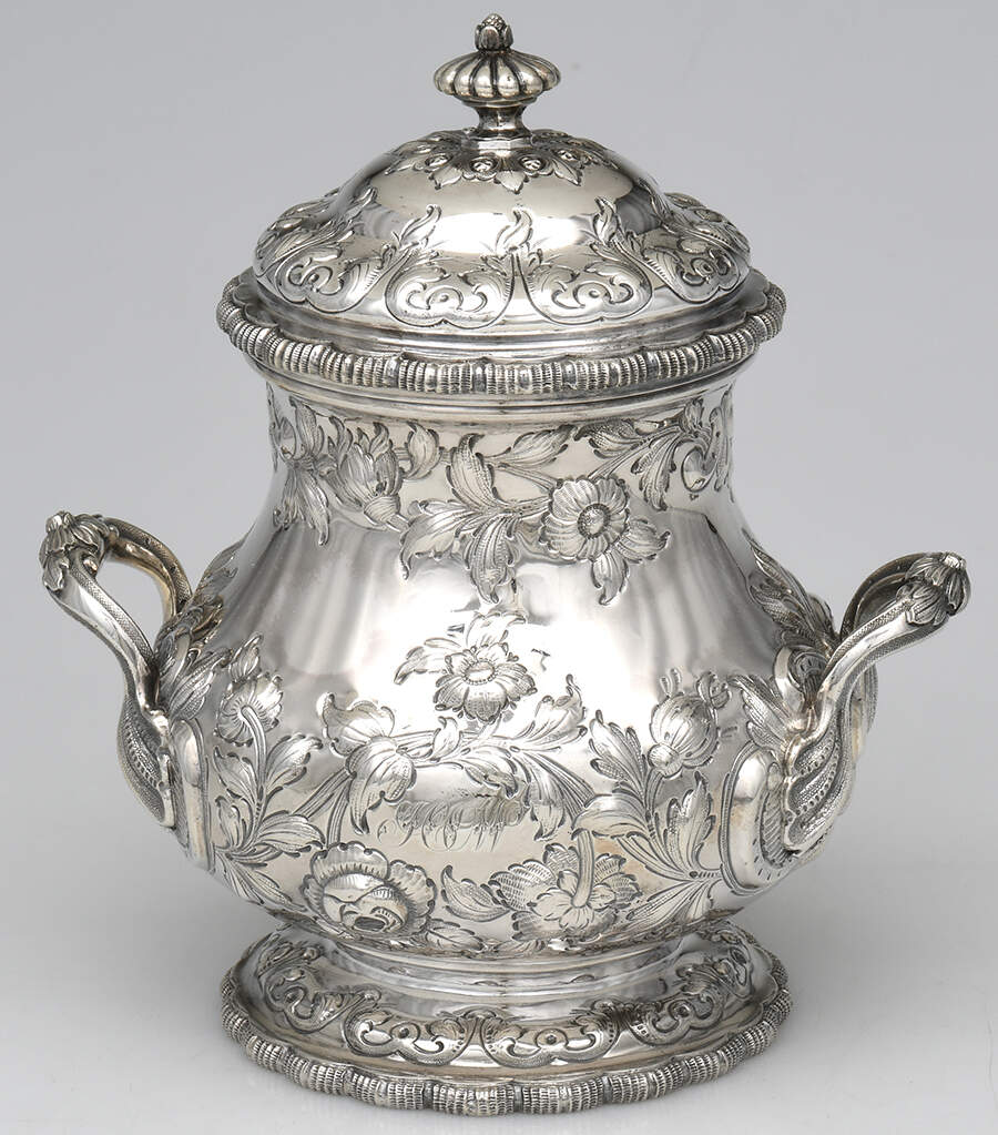 1922 (Coin, Hollowware) Sugar Bowl No Lid by Tiffany & CO SILVER-1