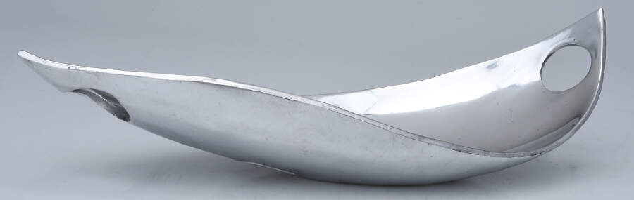 Pintel Collection (Aluminum, Hollowware) Celery Dish by Towle Silver-1