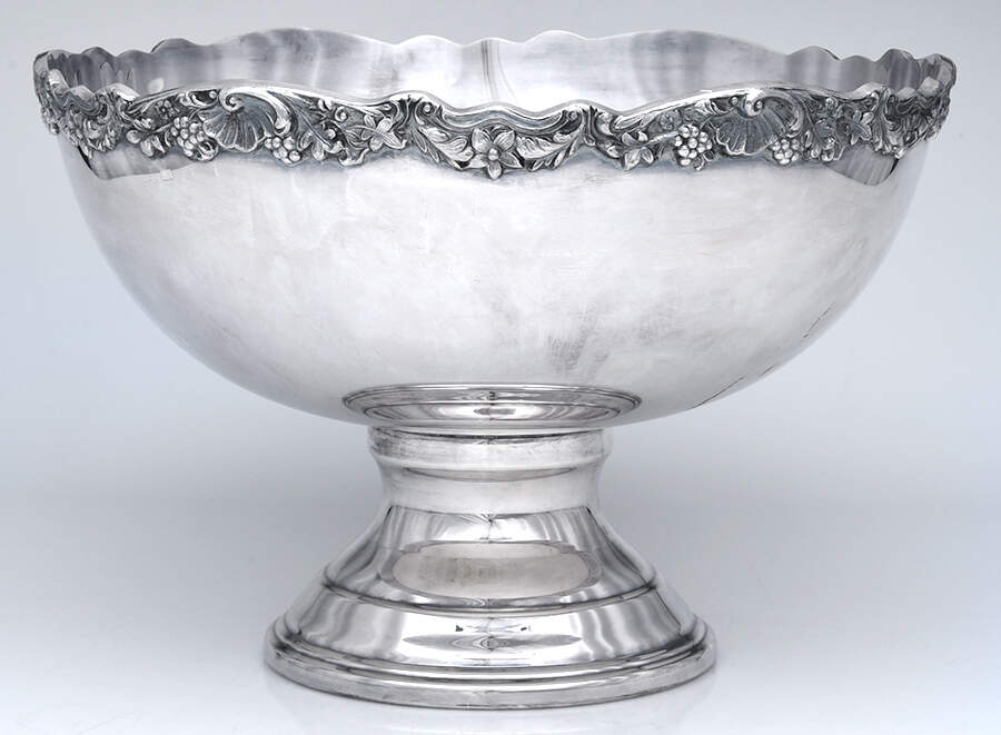 TWS495 (Silverplate, Hollowware) Punch Bowl by Towle Silver-1