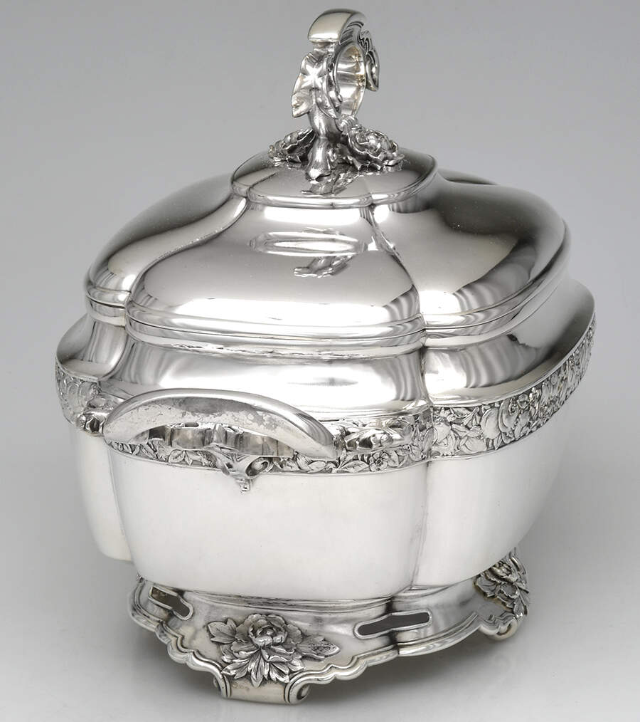 4627 (Sterling, Hollowware) Tureen & Lid by Tiffany & CO SILVER-3